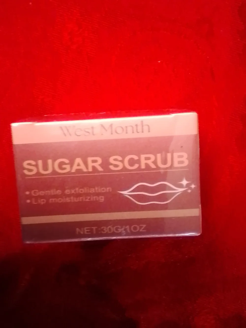 West Month Sugar Scrub,  lip exfoliator